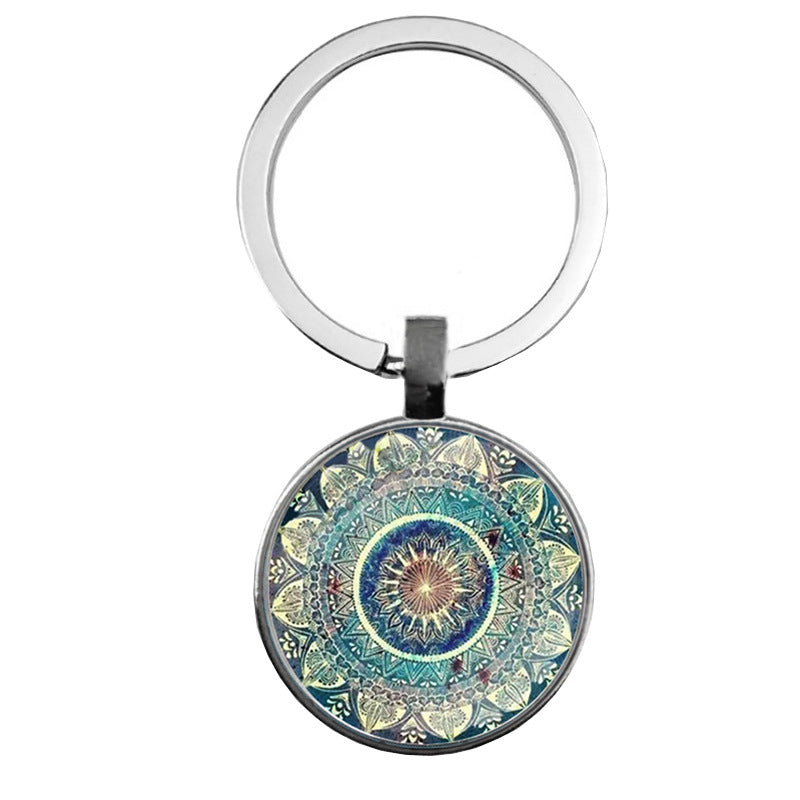 Wholesale Time Gemstone Zinc Alloy Keychains